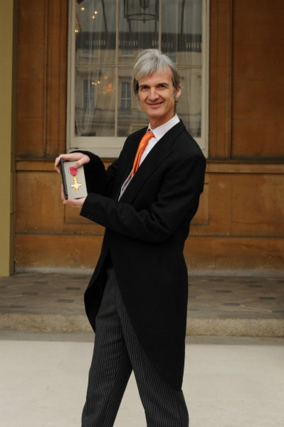 Andrew with OBE